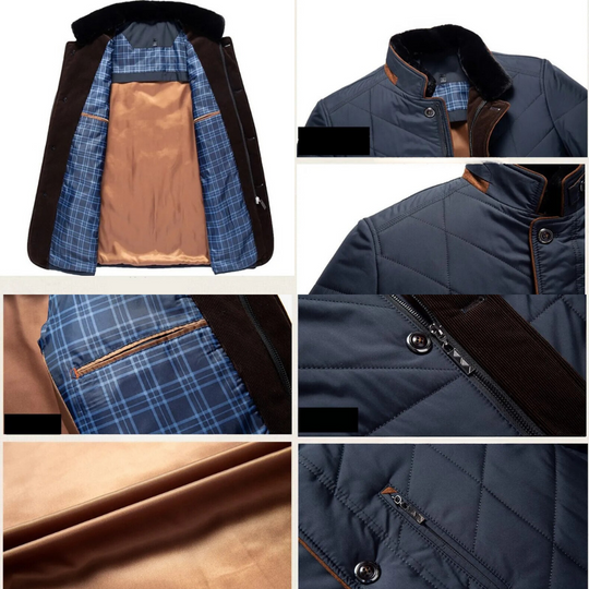 Claudio | Winterjacke mit Stehkragen für Herren