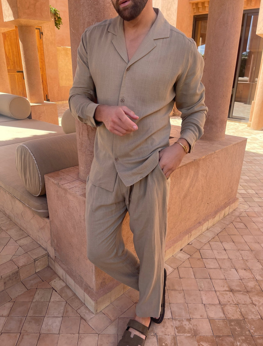Aldrin Herren Leinenanzug-Set – Atmungsaktiv für Elegante Sommeranlässe 4