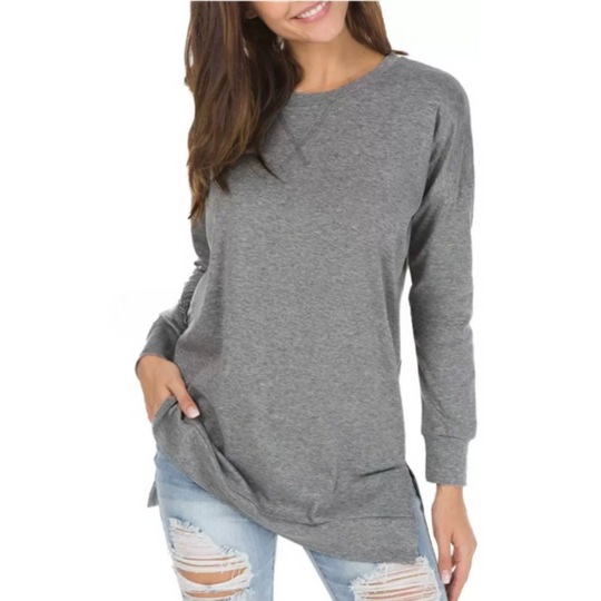 Baggy Pullover für Damen mit eleganter Passform