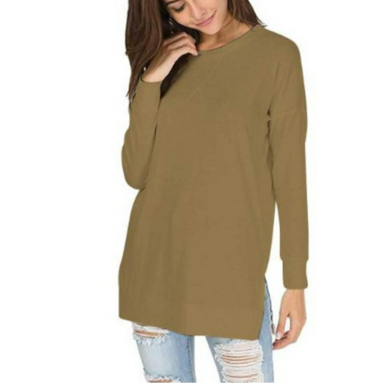 Baggy Pullover für Damen mit eleganter Passform
