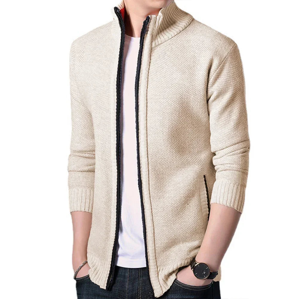 Baumwolljacke Slim Fit für Männer