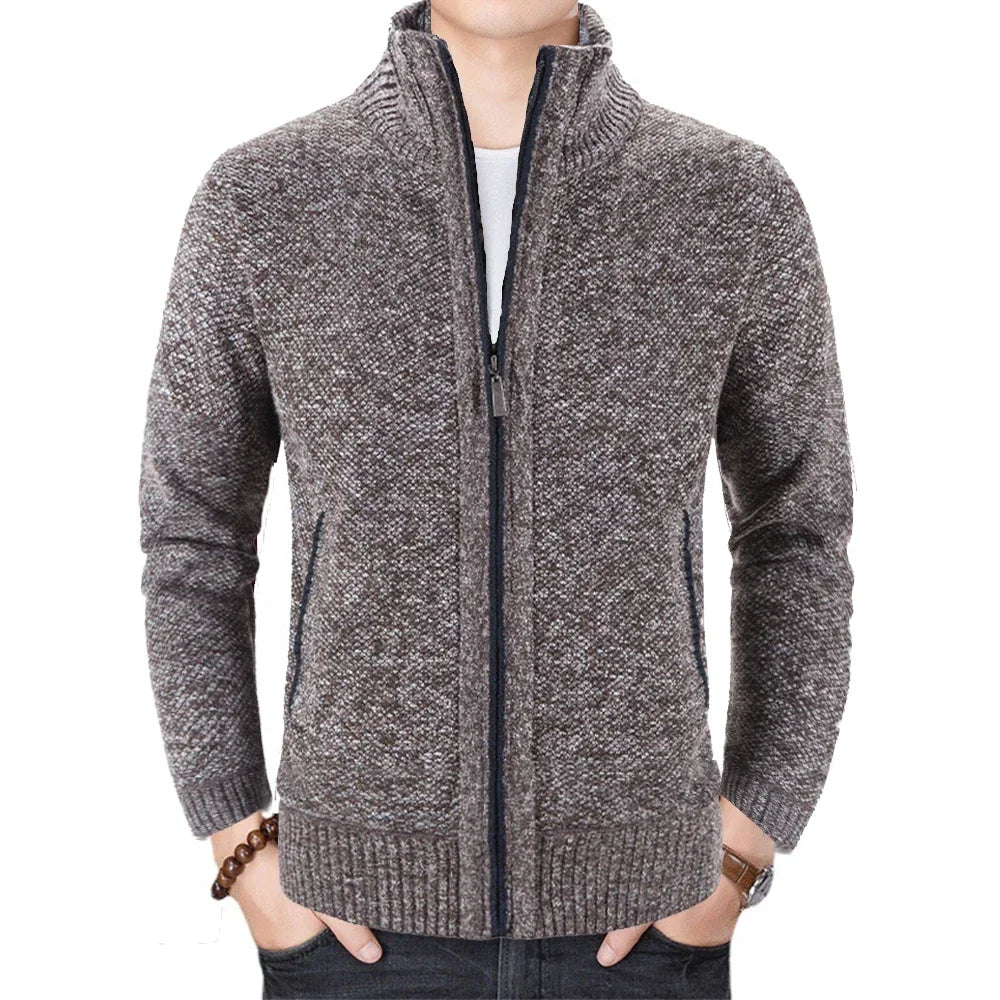 Baumwolljacke Slim Fit für Männer