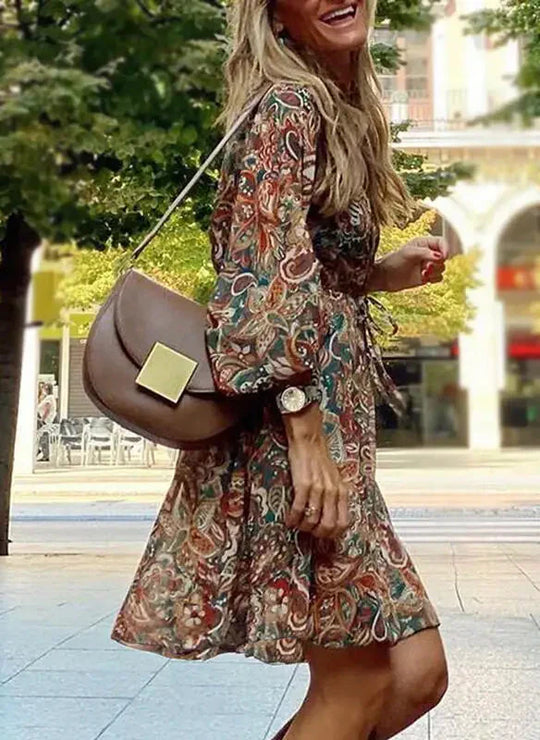 Bonni | Buntes Freizeitkleid für Damen
