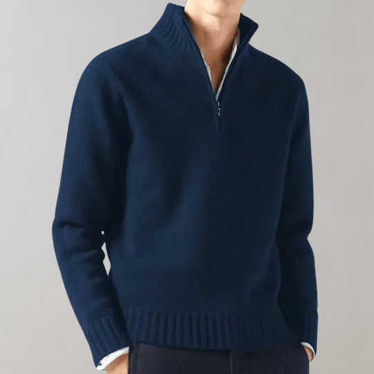 Augur | Lässiger Zip-Pullover für Herren