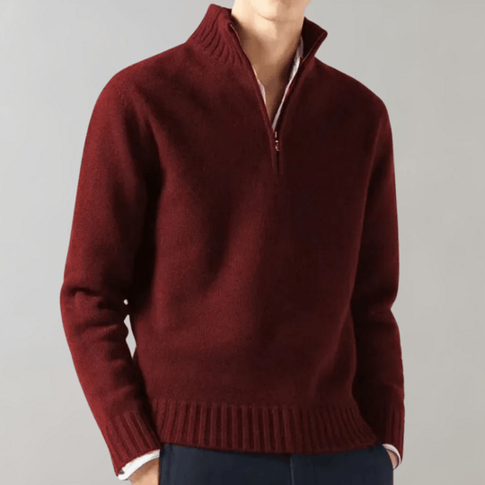 Augur | Lässiger Zip-Pullover für Herren