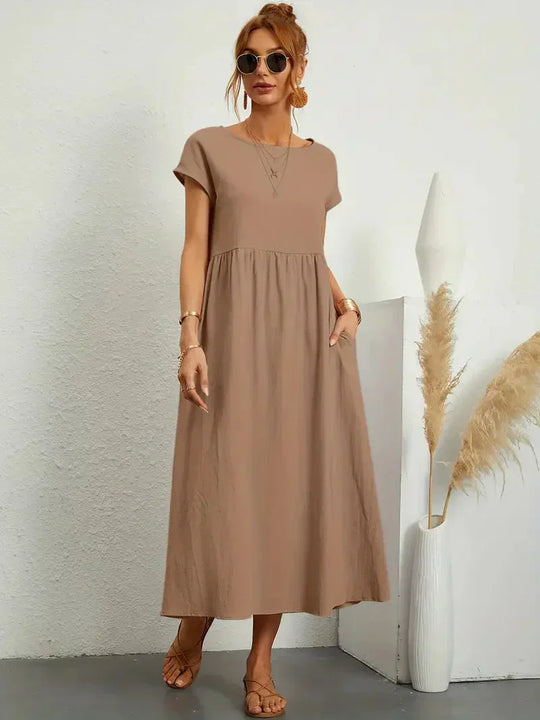 Antje | Lässiges langes Kleid für Damen