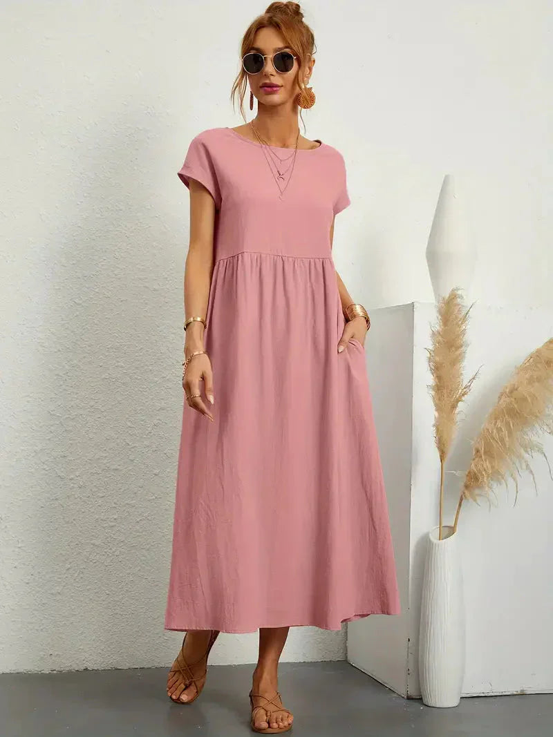 Antje | Lässiges langes Kleid für Damen