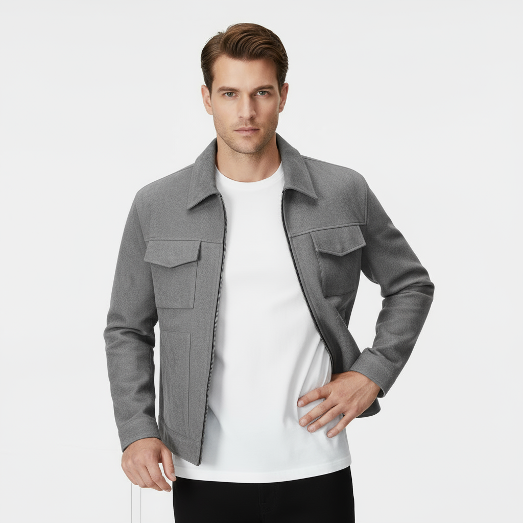 Cedric Herren Utility-Jacke – Eleganter Schutz für Jeden Tag 2