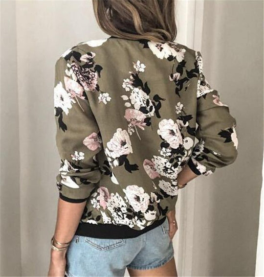 Brynhild | Geblümte Musterjacke für Damen