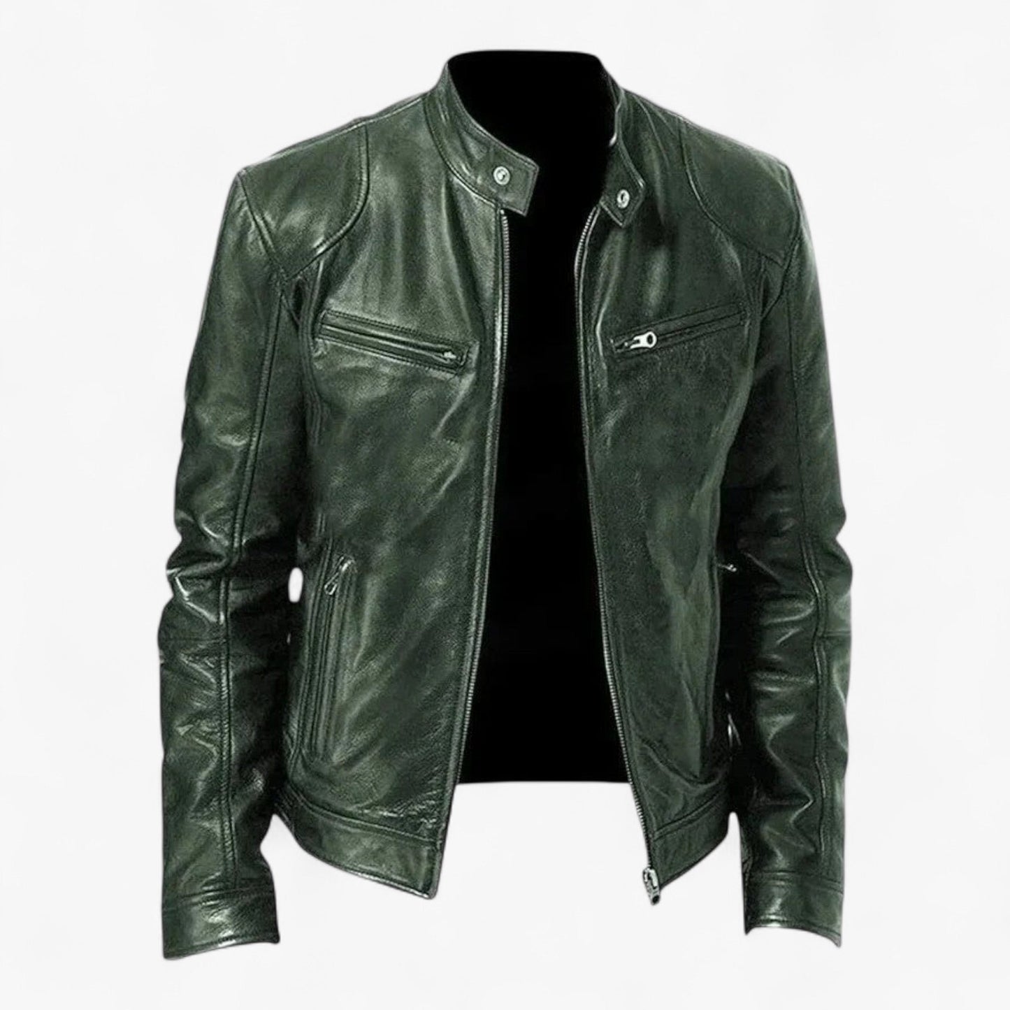 Darren Trendige Lederjacke für Modebewusste – Stilvolles Statement für jeden Anlass 12