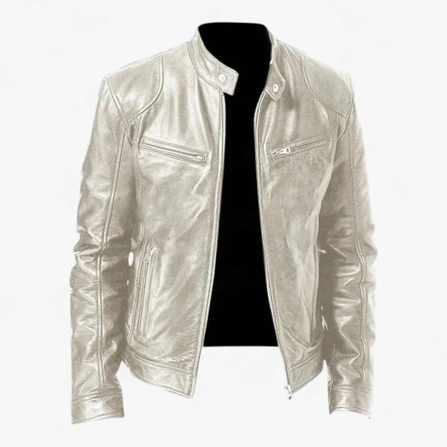 Darren Trendige Lederjacke für Modebewusste – Stilvolles Statement für jeden Anlass 13