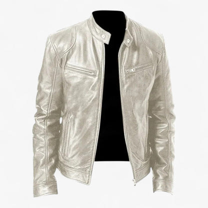 Darren Trendige Lederjacke für Modebewusste – Stilvolles Statement für jeden Anlass 13