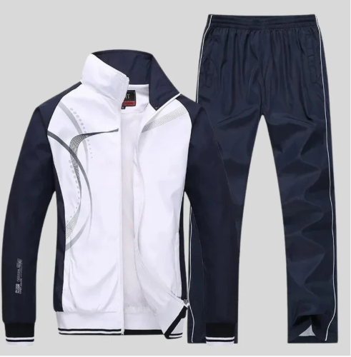 Fendo Herren Sportbekleidungsset – Bequeme Atmungsaktive Passform 0