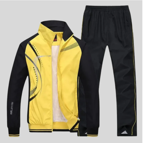 Fendo Herren Sportbekleidungsset – Bequeme Atmungsaktive Passform 5