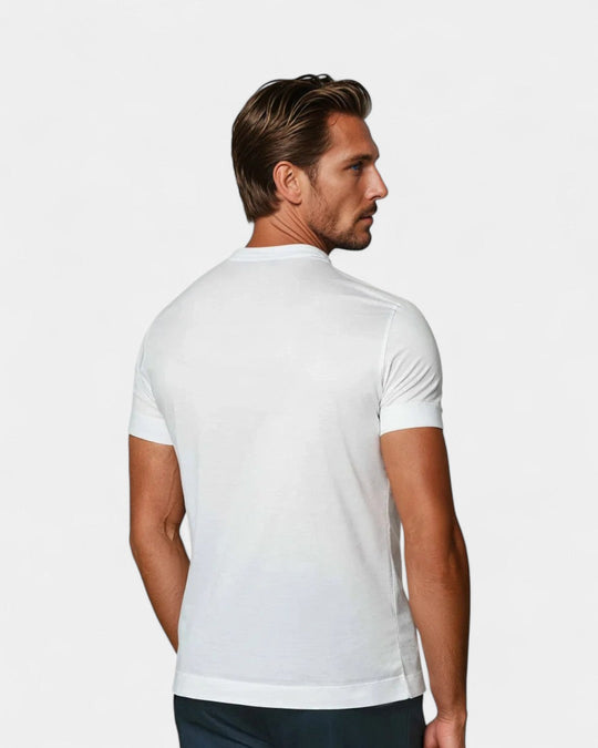 Fino Männer T-Shirt – Ultraweiche Supima-Baumwolle für Eleganz 1
