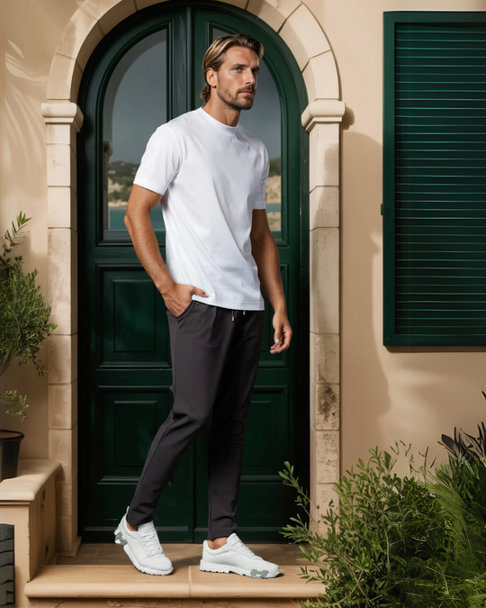 Fino Männer T-Shirt – Ultraweiche Supima-Baumwolle für Eleganz 3