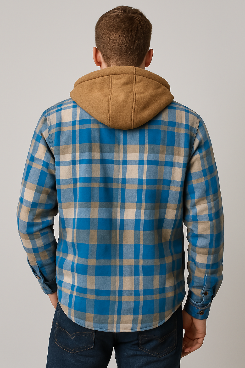 Flanelljacke für Outdoor-Aktivitäten für Herren