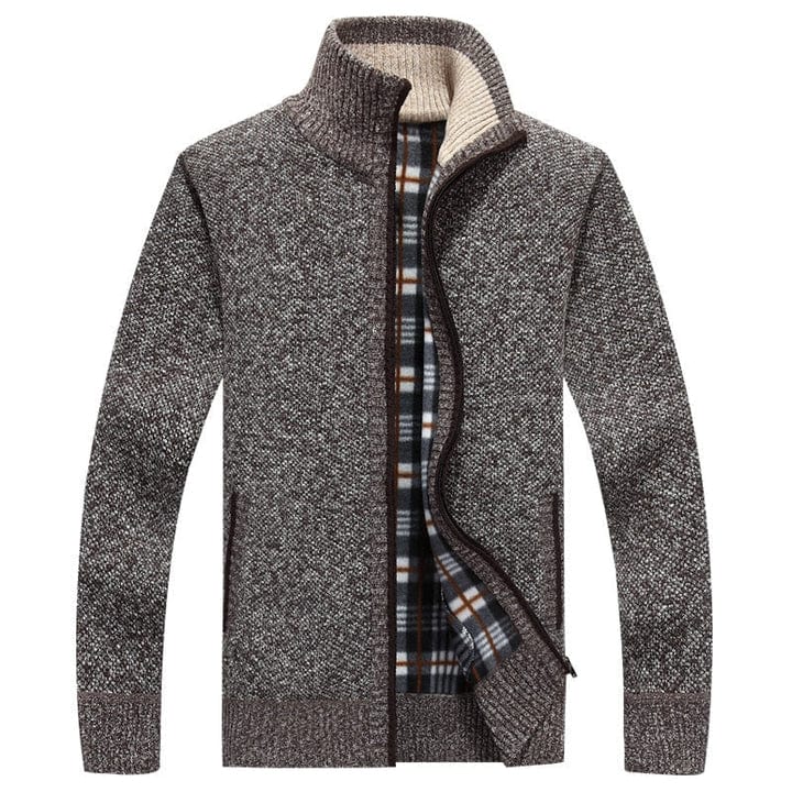 Bidz | Klassische Rollkragenjacke für Herren