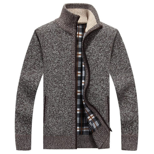Bidz | Klassische Rollkragenjacke für Herren