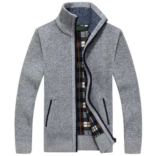 Bidz | Klassische Rollkragenjacke für Herren