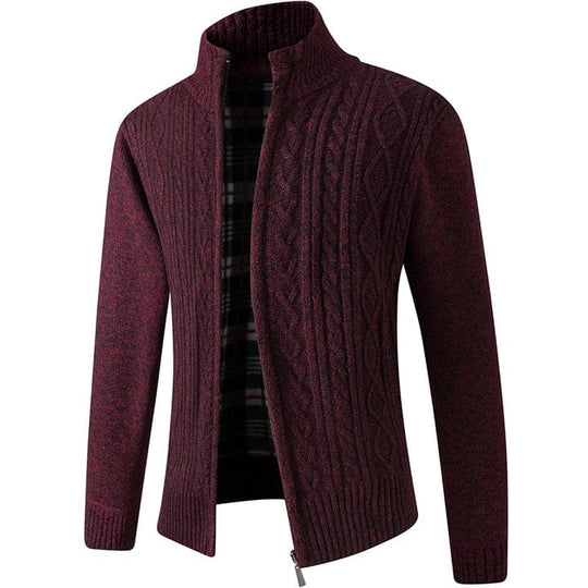 Bidz | Klassische Rollkragenjacke für Herren