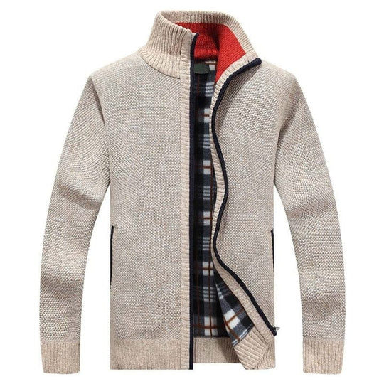 Bidz | Klassische Rollkragenjacke für Herren