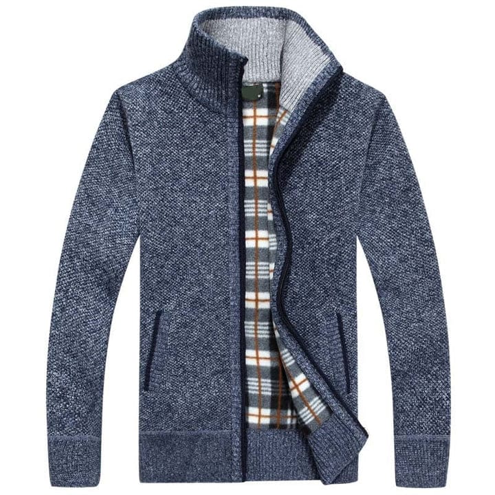Bidz | Klassische Rollkragenjacke für Herren