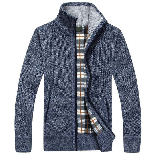 Bidz | Klassische Rollkragenjacke für Herren