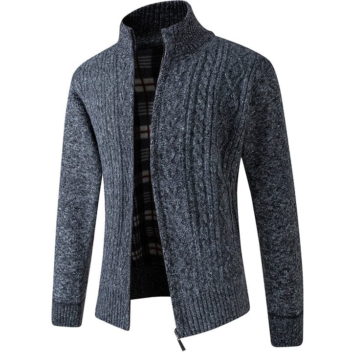 Bidz | Klassische Rollkragenjacke für Herren