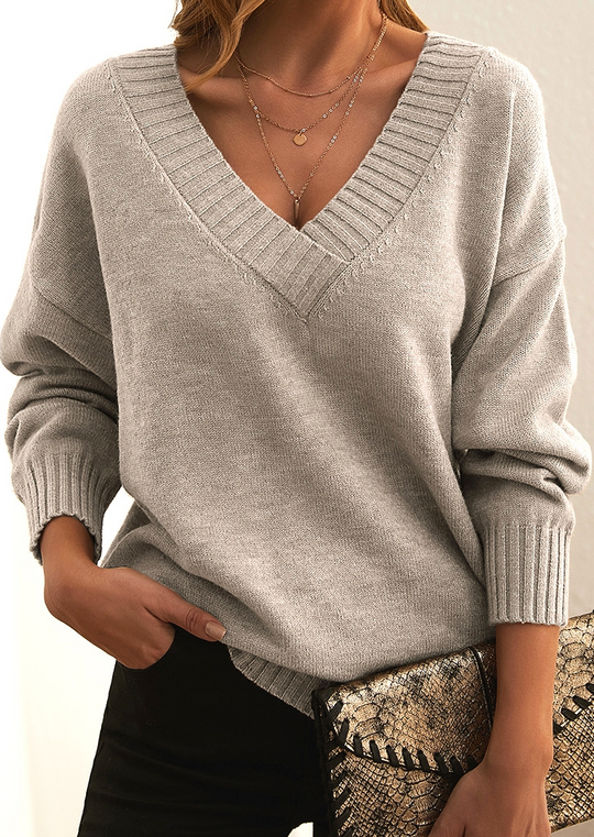 Basili | Gemütlicher Langarm-Pullover für Damen