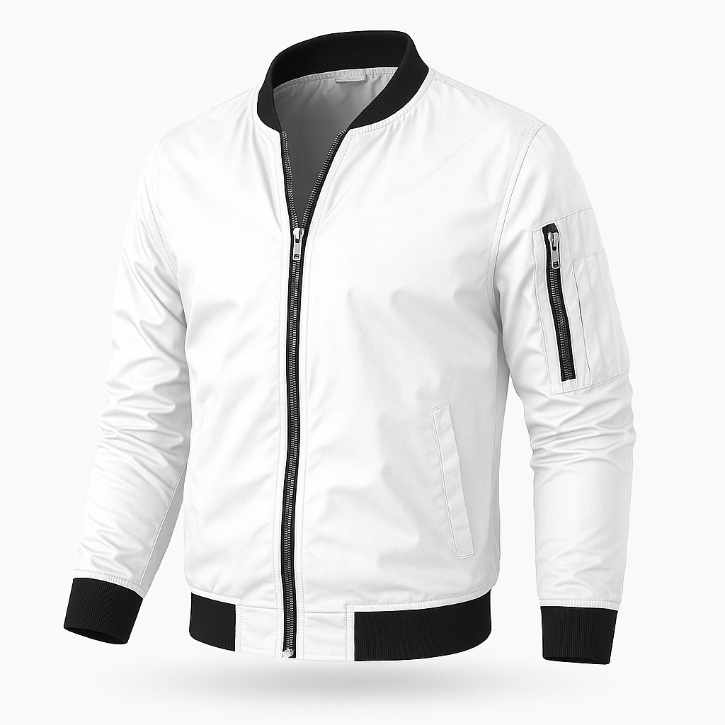 Kreative Herren-Bomberjacke – Leichtes Design für Stil und Komfort 0