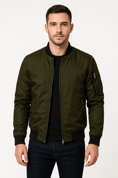 Kreative Herren-Bomberjacke – Leichtes Design für Stil und Komfort 1