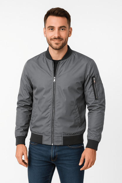 Kreative Herren-Bomberjacke – Leichtes Design für Stil und Komfort 3