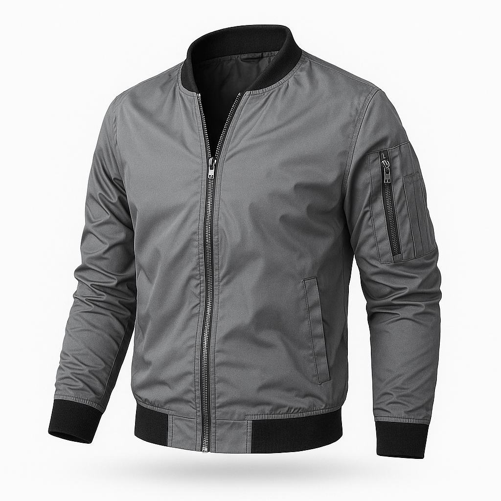 Kreative Herren-Bomberjacke – Leichtes Design für Stil und Komfort 4