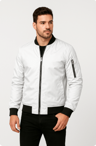 Kreative Herren-Bomberjacke – Leichtes Design für Stil und Komfort 7