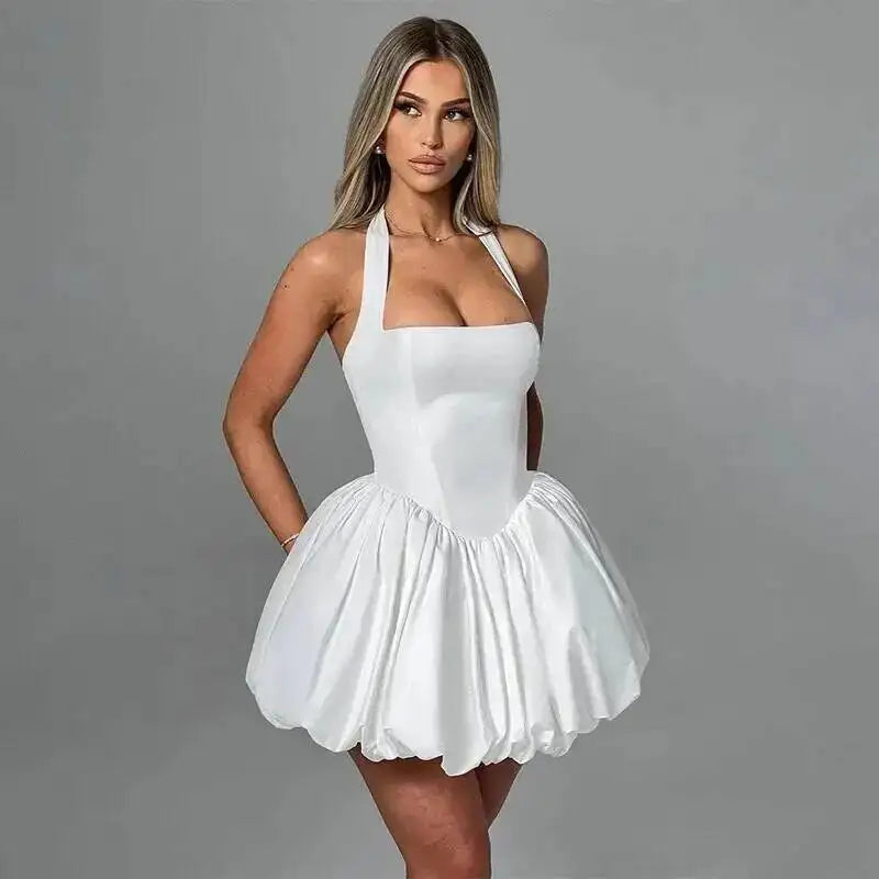 Lara Women's Elegant Mini Dress – Flared A-Line Design for Special Occasions 0