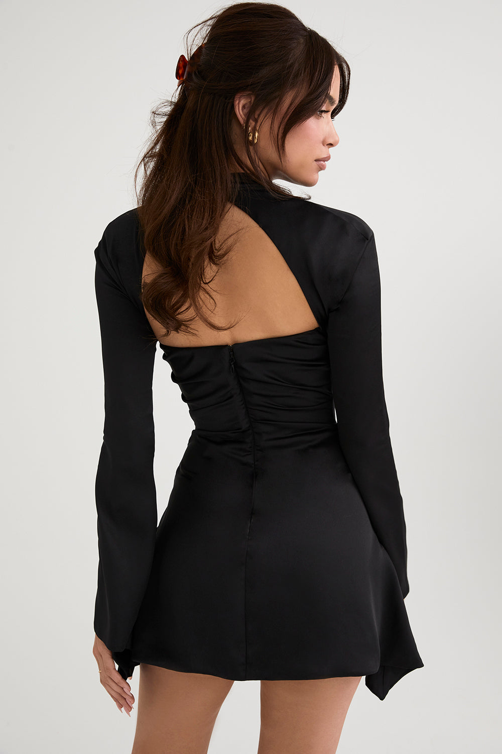 Lina Women's Chic Mini Dress – Modern Cut-Out Elegance 4