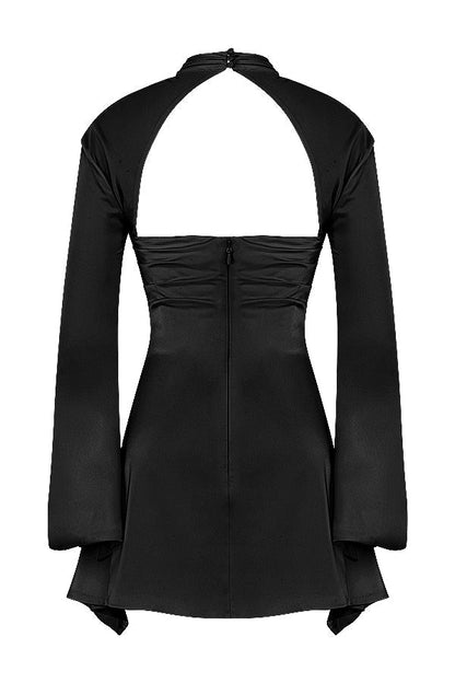 Lina Women's Chic Mini Dress – Modern Cut-Out Elegance 8