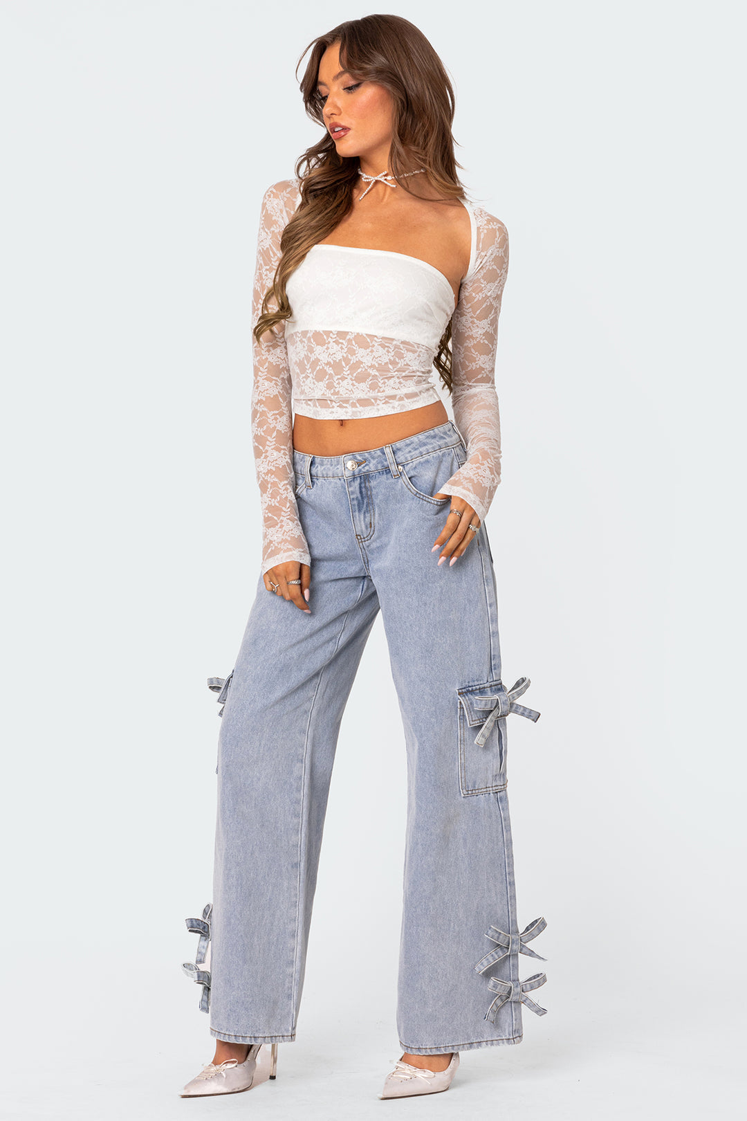 Livia Damen Spitzenoberteil – Elegante Romantik für Vielseitige Looks 8
