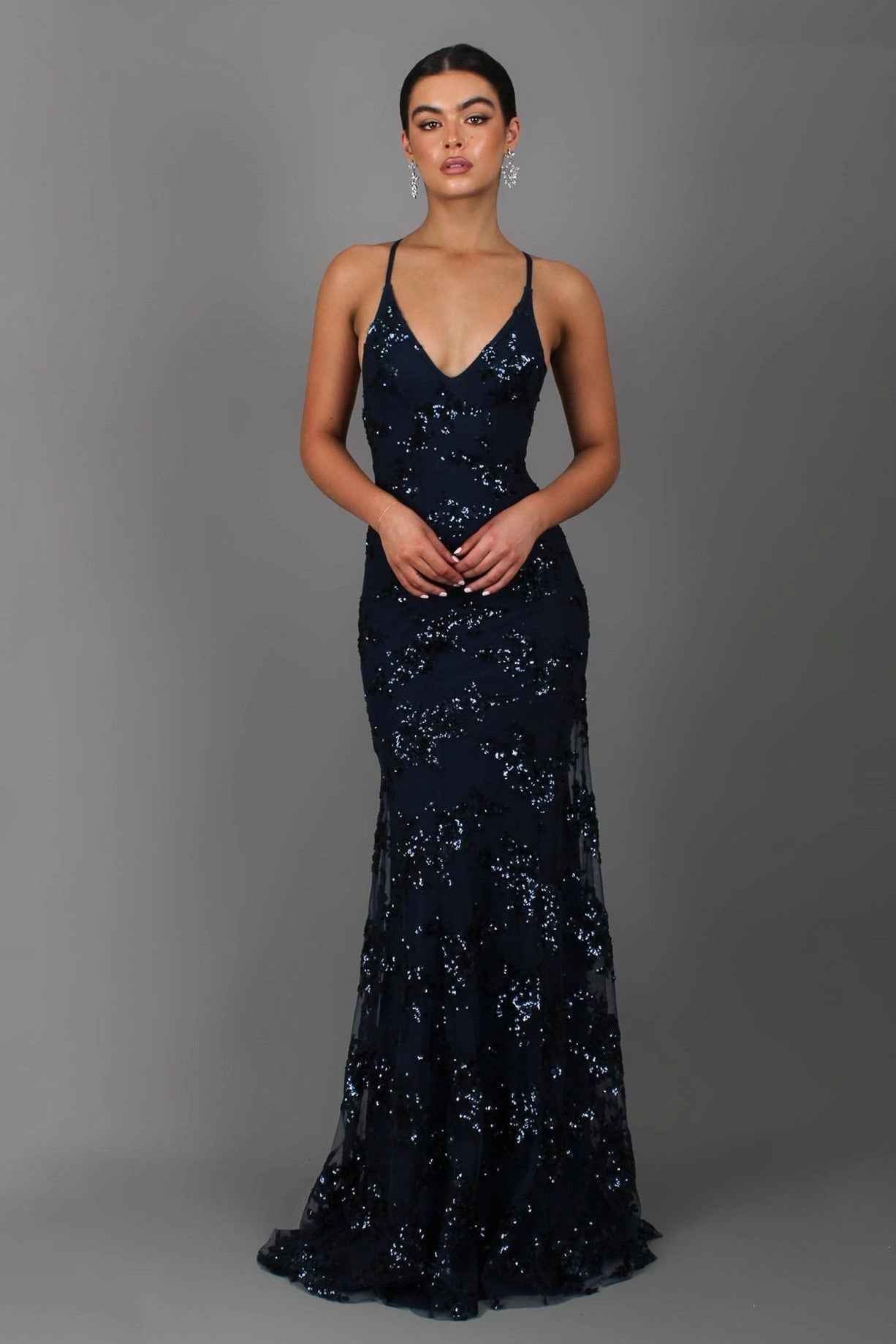 Luna Damen Maxikleid – Elegantes Festliches Kleid für Sommeranlässe 0