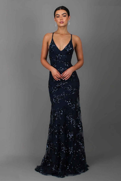 Luna Damen Maxikleid – Elegantes Festliches Kleid für Sommeranlässe 0