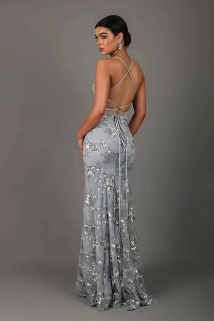 Luna Damen Maxikleid – Elegantes Festliches Kleid für Sommeranlässe 3