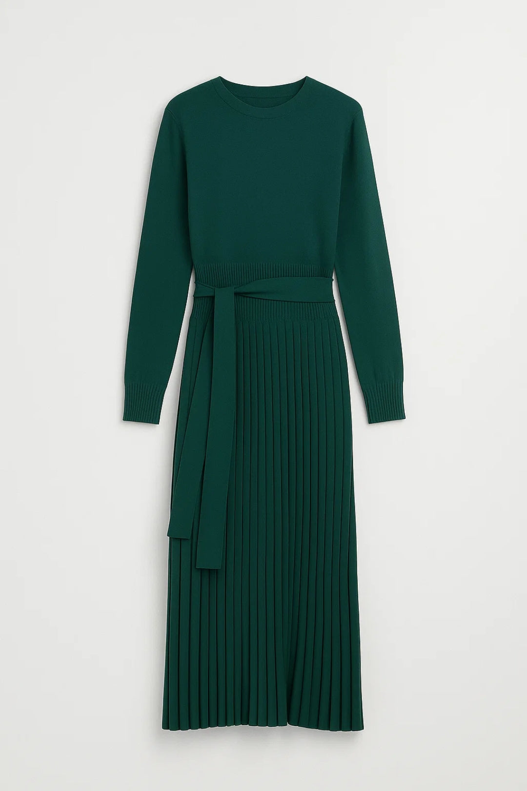 Luna Damen Midikleid – Eleganter Faltenrock für Festliche Anlässe 1