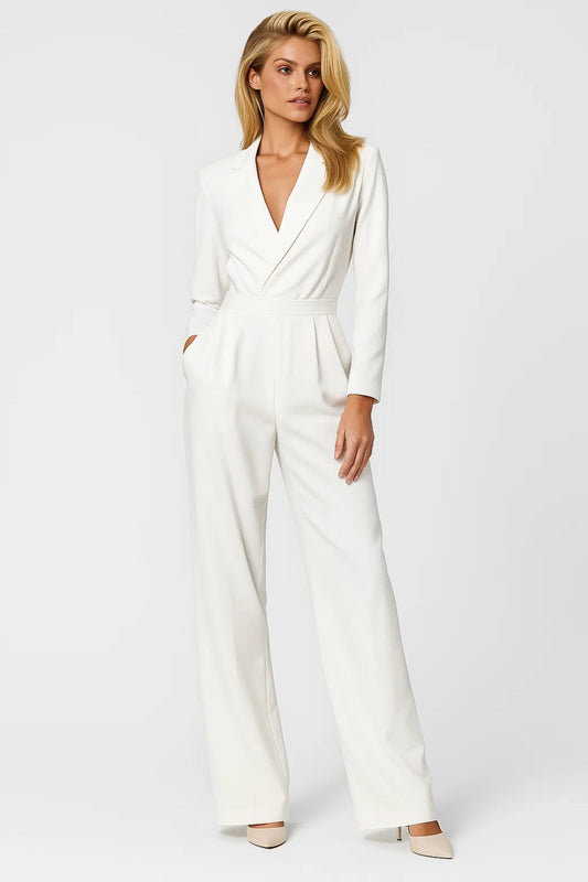 Luna Damen Overall – Eleganter V-Ausschnitt für Vielseitige Anlässe 1