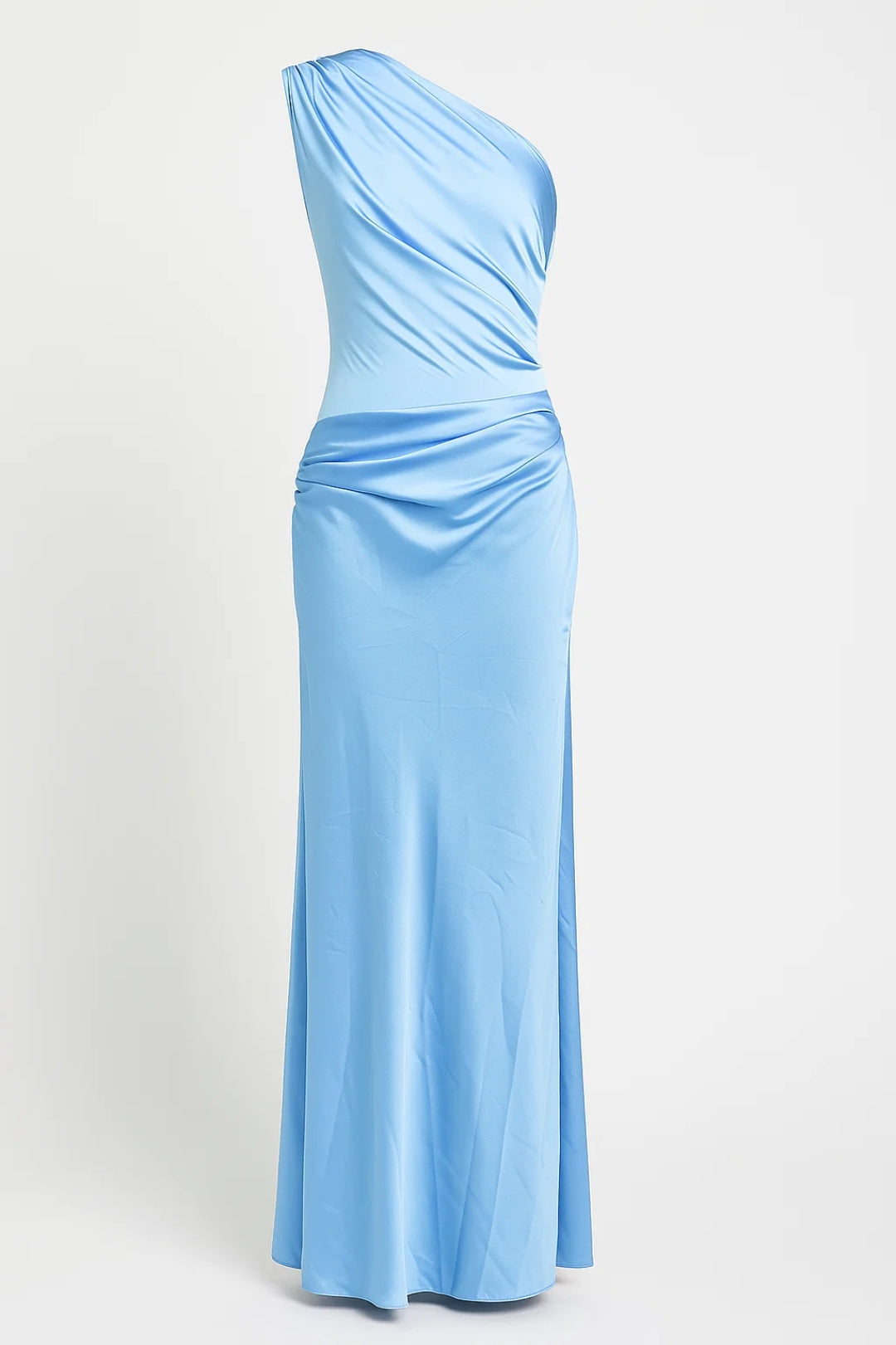 Luna Frauen Asymmetrisches Abendkleid – Eleganter Langer Schnitt für Besondere Anlässe 1