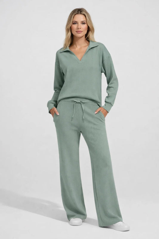 Luna Women's Casual Tracksuit Set – Modern Style for All-Day Comfort 0