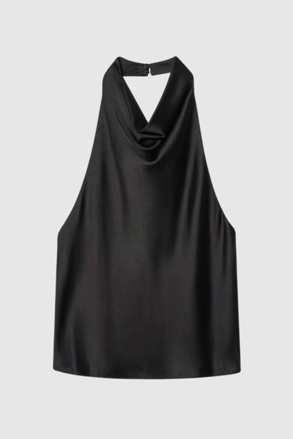 Luna Women's Top – Alluring Open Back Design for Going Out 3
