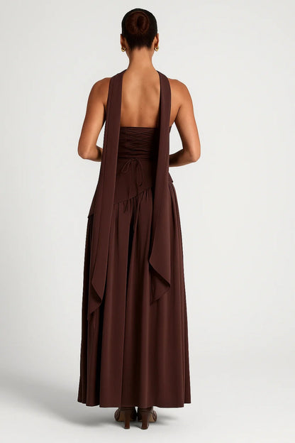 Lunara Damen Maxikleid – Elegantes Trägerloses Design für Sommerfestlichkeiten 2
