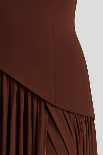 Lunara Damen Maxikleid – Elegantes Trägerloses Design für Sommerfestlichkeiten 3