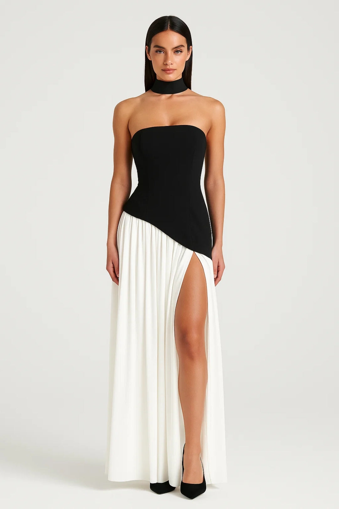 Lunara Damen Maxikleid – Elegantes Trägerloses Design für Sommerfestlichkeiten 5